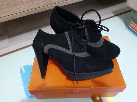 Topánky na šnurovanie humanic 38, humanic,38