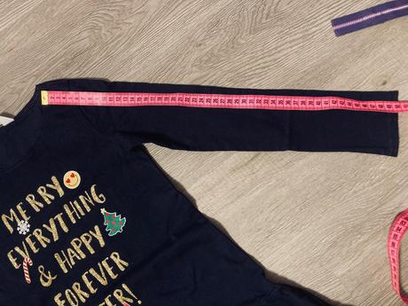 Vianočná tunika/tričko, h&m,122