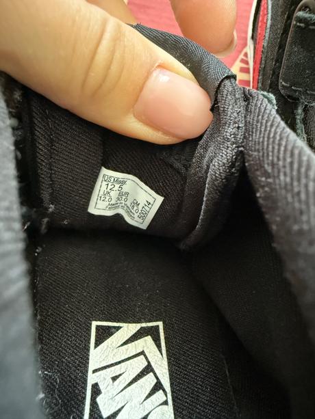 Kožené poltopanky, vans,30