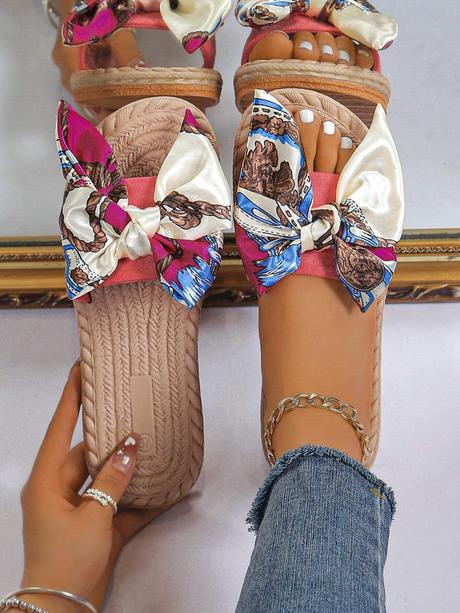 Šľapky s mašľou, 36 - 43