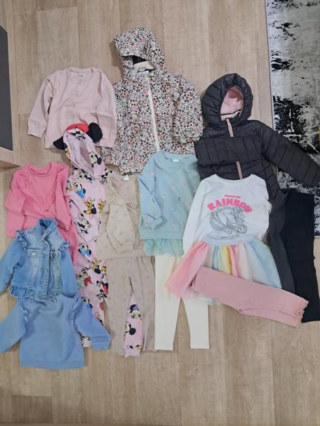 Balík jarného oblečenia 98/104, 104–116