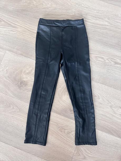 Koženkove nohavice, zara,128