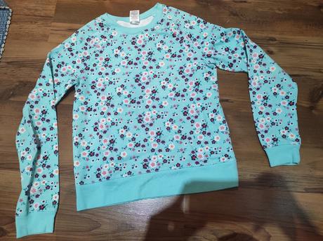 Kvietkovana mikina, s