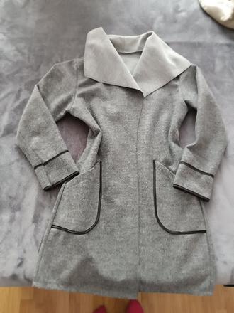 Sivý prechodný kabátik/kardigán - uni, 