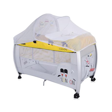 Cestovná postielka casida žltá, šírka (cm): 60,dĺžka (cm): 120