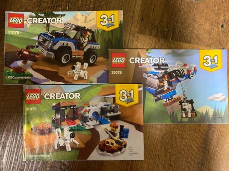 Lego creator 3v1 31075, 