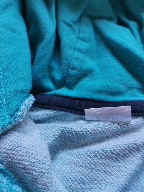 Tyrkysová mikina, f&f,74