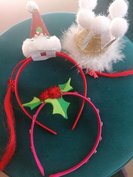 2 ks vianočná čelenka, pepco