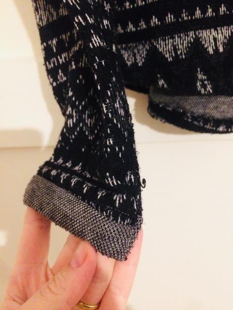 Vzorovany pulovrik, h&m,158