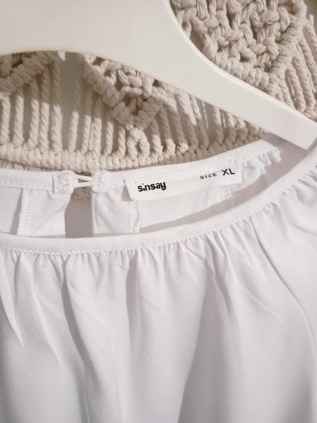 Biela blúzka, sinsay,xl