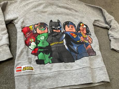 Mikina lego comics, h&m,110