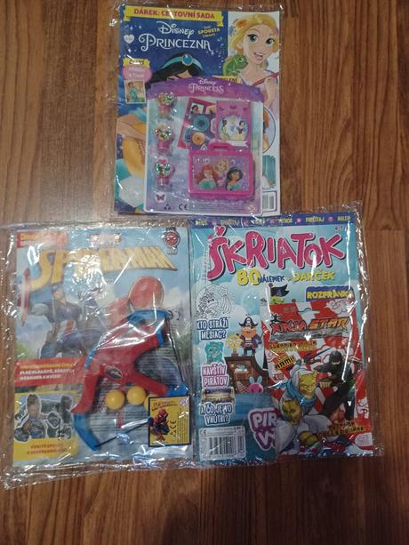 Predam nove detské časopisy,