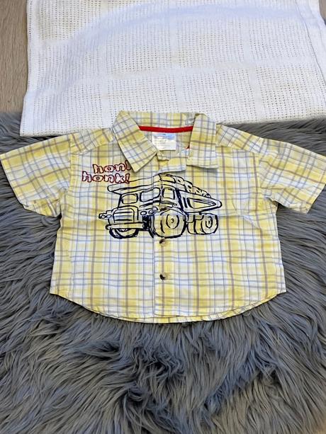 Chlapčenská kockovaná koseľa (86), 86