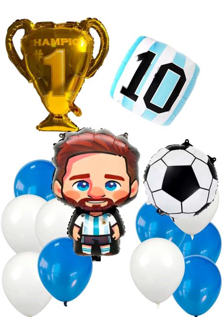 Futbalové balóny messi- až 14/15/16 kusov,