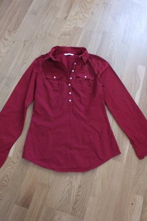 Bordová camaieu košeľa, camaieu,xs