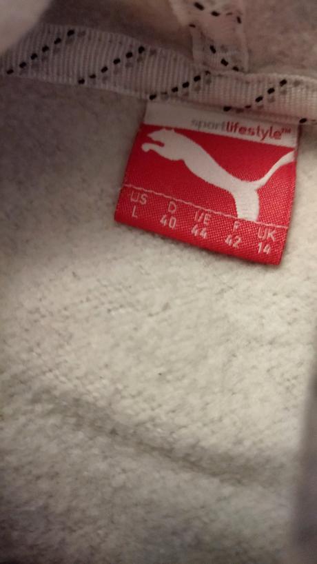 Šaty , dlhá mikina puma ., puma,l