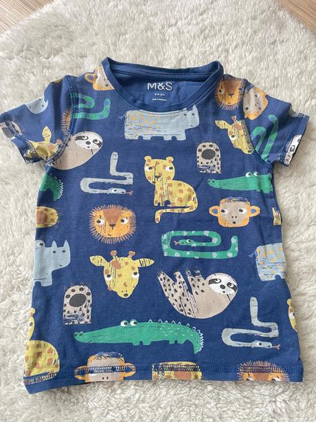 Pyzamo zvieratka m&s, marks & spencer,104