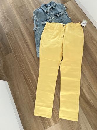 Žlté rifle, xxl / xxxl