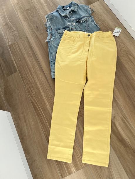 Žlté rifle, xxl / xxxl