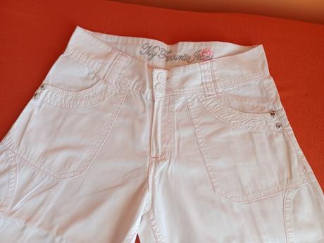 3/4 letné nohavice 140 - 146 /10 - 11 rokov/, 140