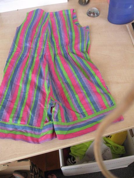 Kraťasový overal, 134/140, 134