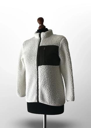 Štýlová dievčenská "teddy" bunda, bonprix,140