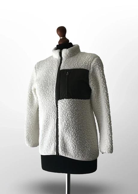 Štýlová dievčenská "teddy" bunda, bonprix,140