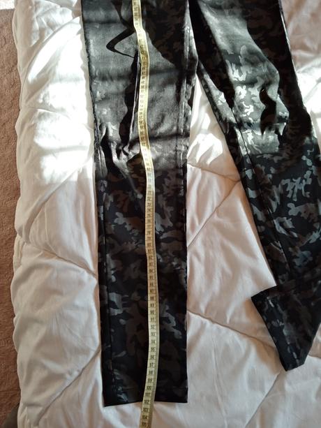 Nohavice elastické so vzorom, s