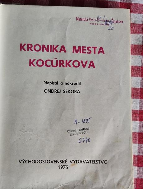 Kronika mesta kocúrkova,
