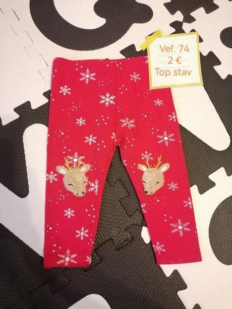 Vianočné legínky, pepco,74