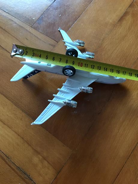 Model lietadla airbus a380,