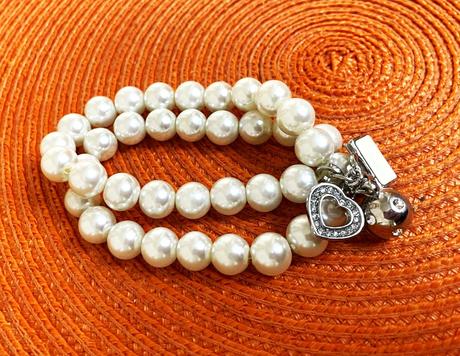 Luxusný perlový náramok, 