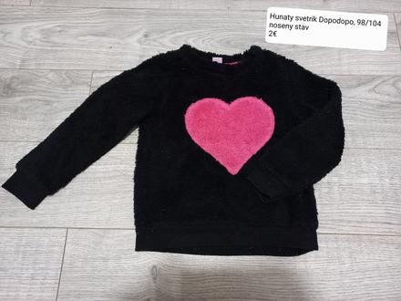 Plysovy svetrik dopodopo, 98/104, dopodopo,98