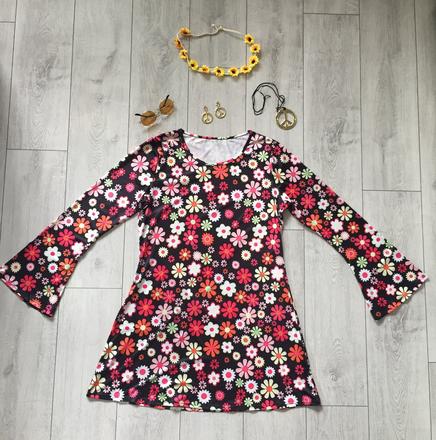 Damsky kostym hippie xl,