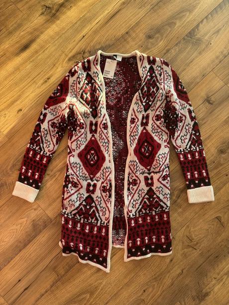 Sveter-kardigan, h&m,xs