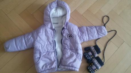 Svetlofialova zimna bunda, vel.74, 74