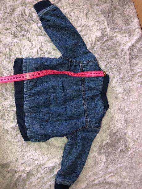 Rifľová bunda prechodná, f&f,80