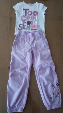 Nohavice+tričko, 122–134