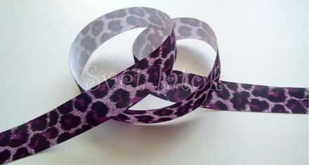 Stuha rypsova 25 mm leopard, 