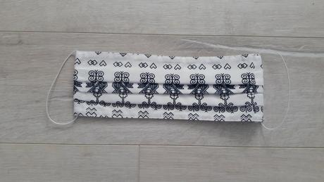 Rúško viac vzorov - strojové šitie,