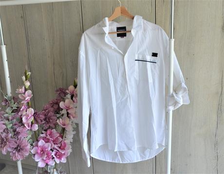 Biela košeľa kangol-xxl, xxl