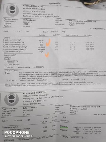 Je na základe mojich výsledkov potrebná nejaká diéta?