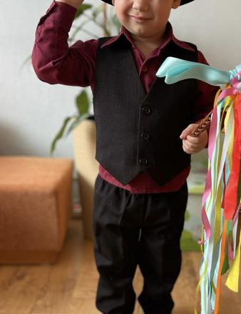 Detský oblek s kravatou 24m, 92