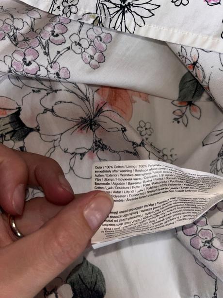 Kvetované šaty orsas, orsay,xs