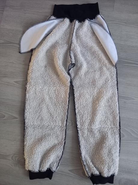 Zateplnené nepremokavé nohavice, 146