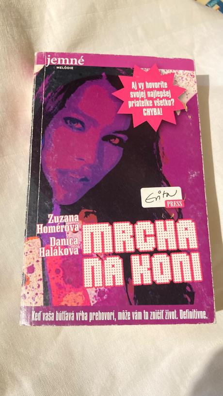 Kniha mrcha na koni, 