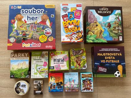 Predám spoločenské hry, 