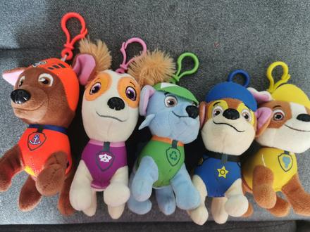 Sada plyšákov paw patrol,