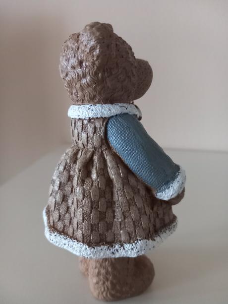 Sada 2ks stojacie keramické medvedíky, 