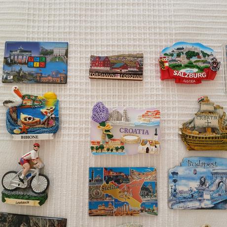 Magnetky pre zberateľov európa, 